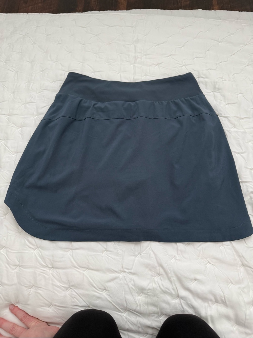 Free Fly Women’s Breeze Active Skort Long Size Small Blue Performance Athletic S